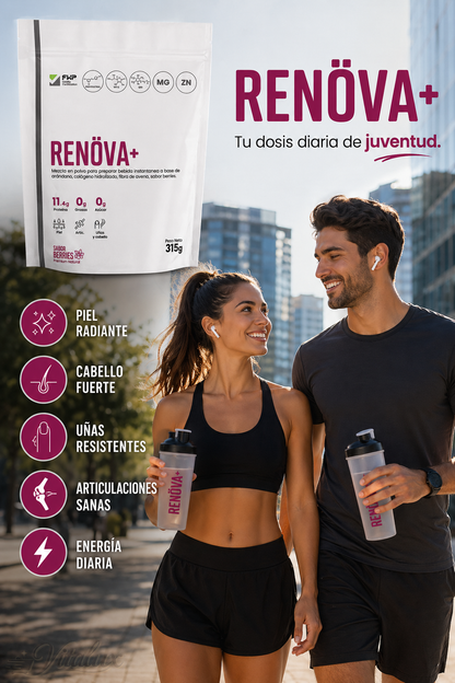 COLÁGENO RENÖVA +,Doblementehidrolizado 11.4g